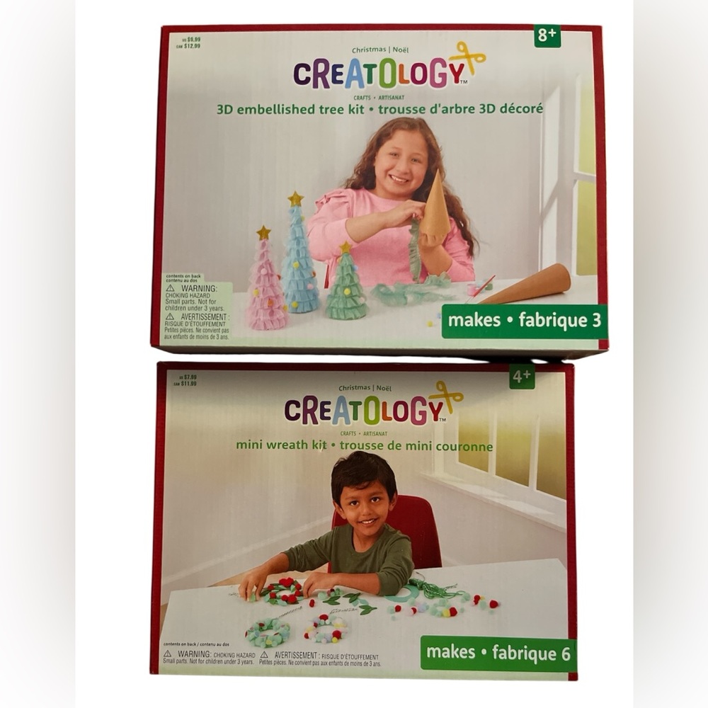 Creatology 3D Embellished Tree and Mini Wreath Kits